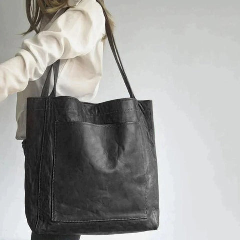VALLENA | MODERN LEATHER TOTE BAG