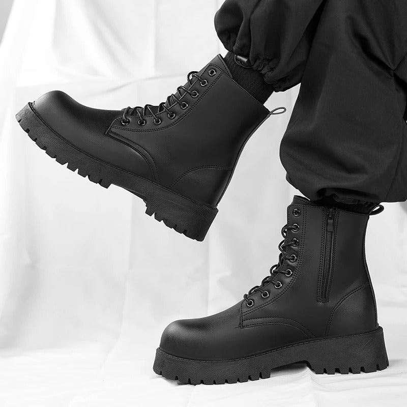Atlas | Rugged Lace-Up Combat Boots