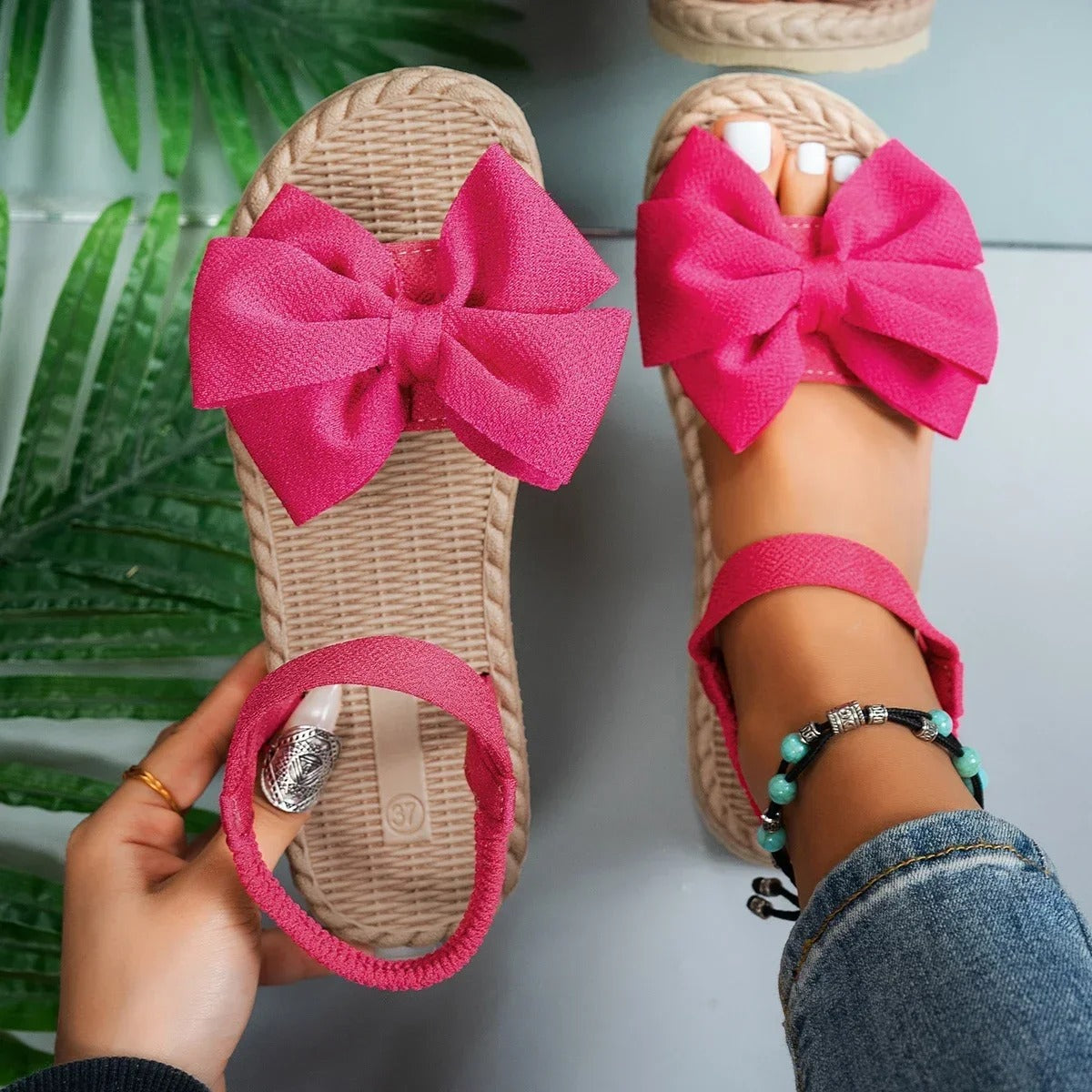 Bella Bow | Soft Comfort Summer Sandals