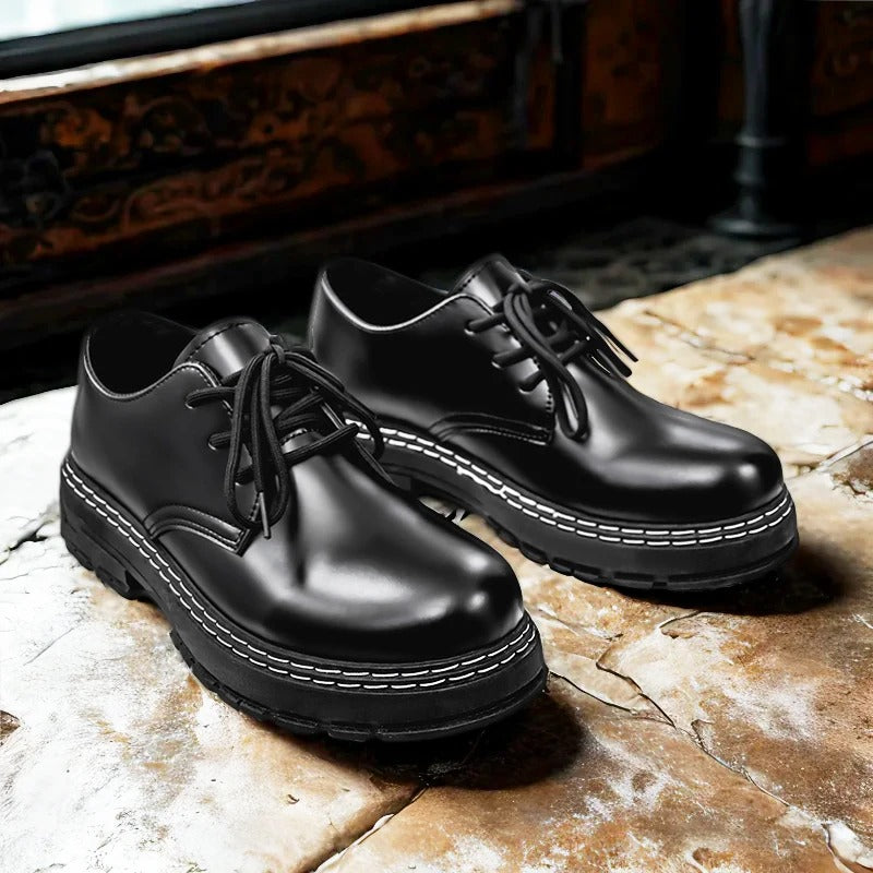 Victor | Classic Chunky Derby Shoes