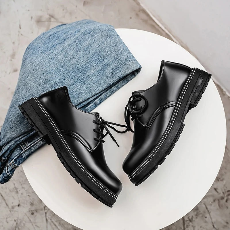 Victor | Classic Chunky Derby Shoes