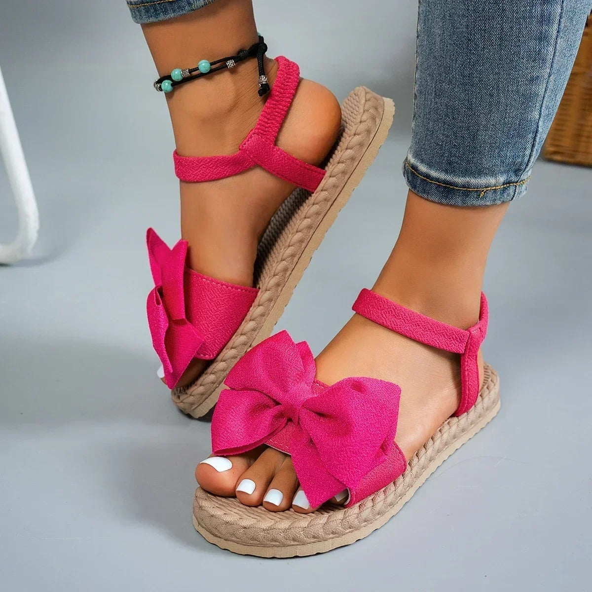 Bella Bow | Soft Comfort Summer Sandals