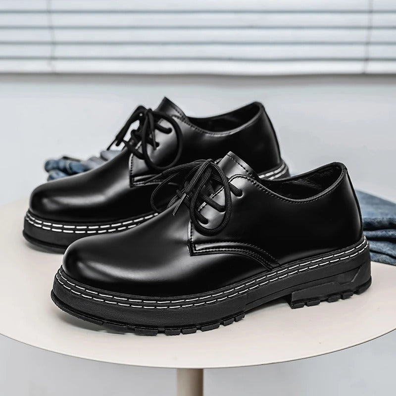 Victor | Classic Chunky Derby Shoes