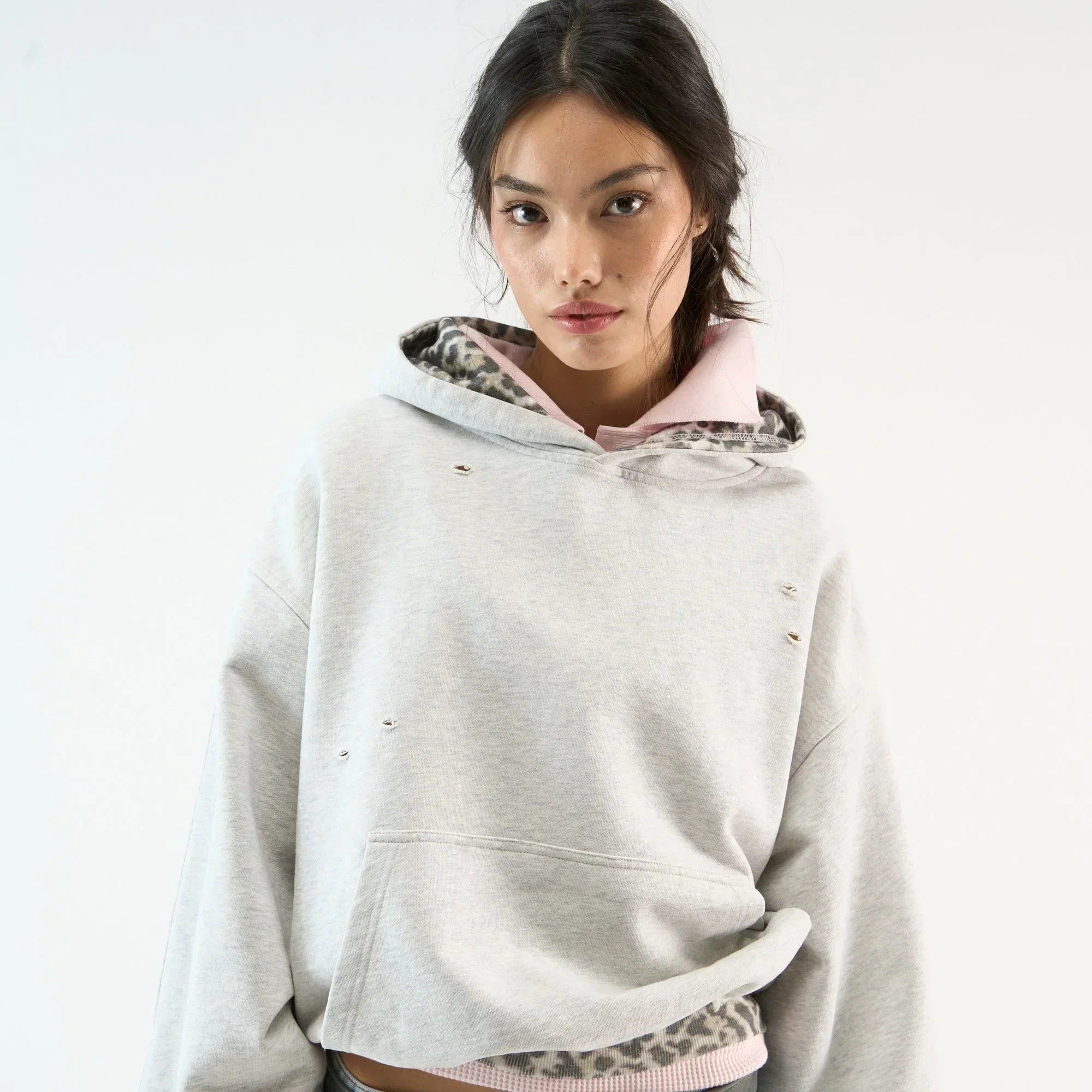 LEOPARD HOODIE