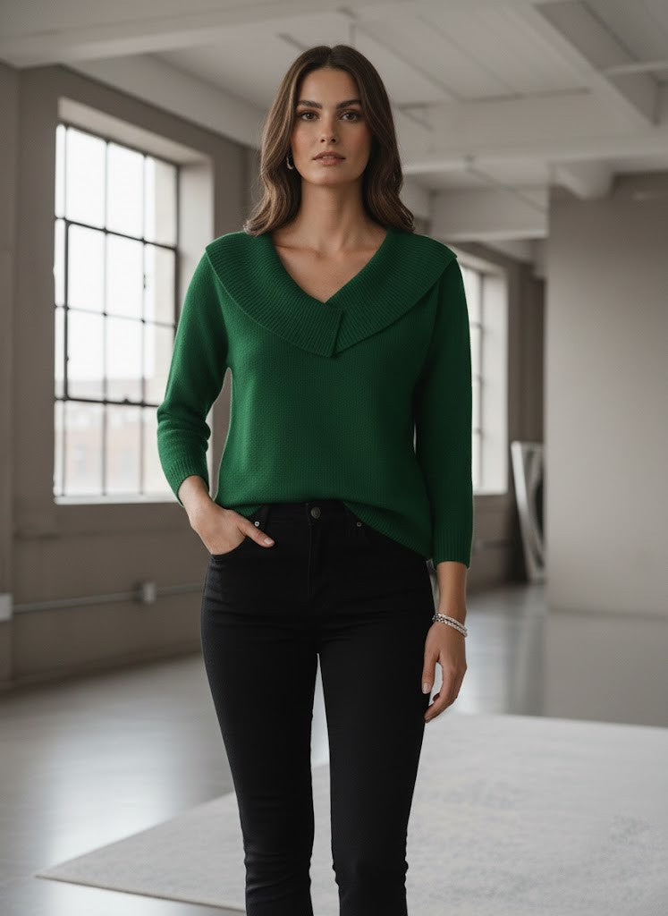 LUCIA | ELEGANT WARM KNIT SWEATER