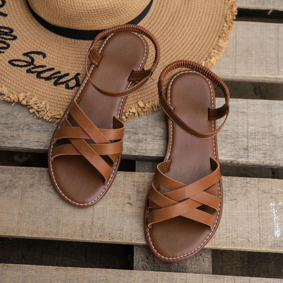 Isla | Braided Summer Sandals